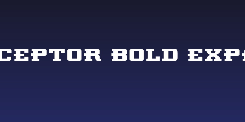 Interceptor Bold Expanded Social Header