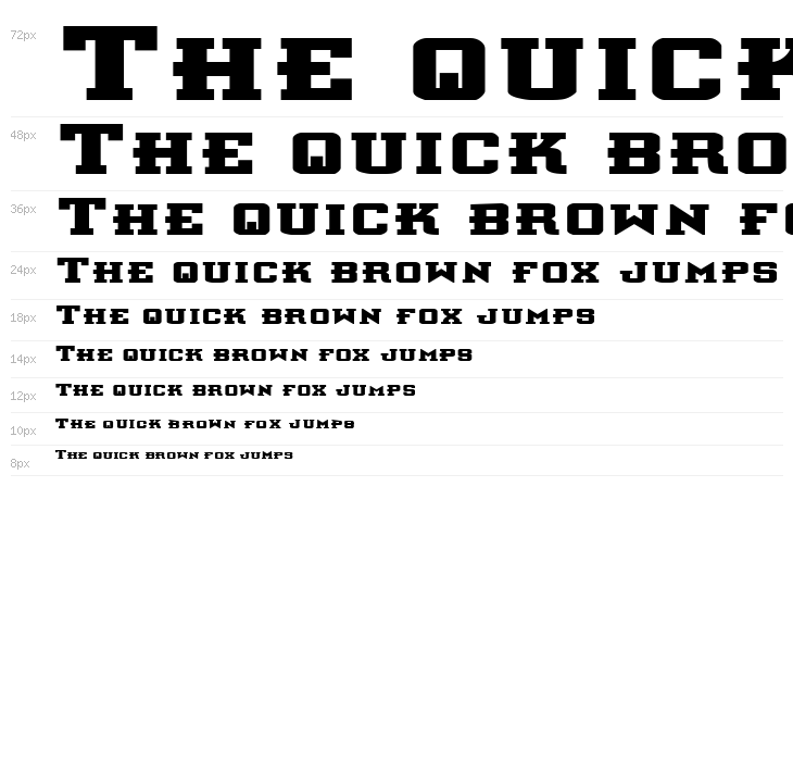 Interceptor Bold Expanded Waterfall