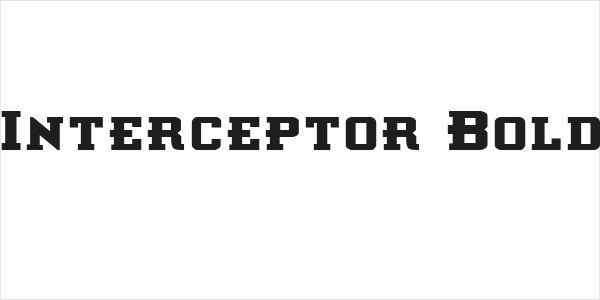 Interceptor Bold Logo