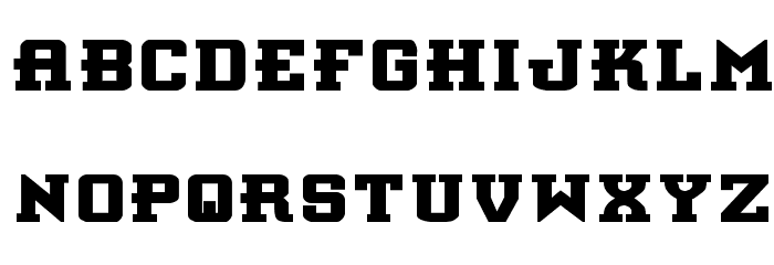 Interceptor Bold Font LOWERCASE