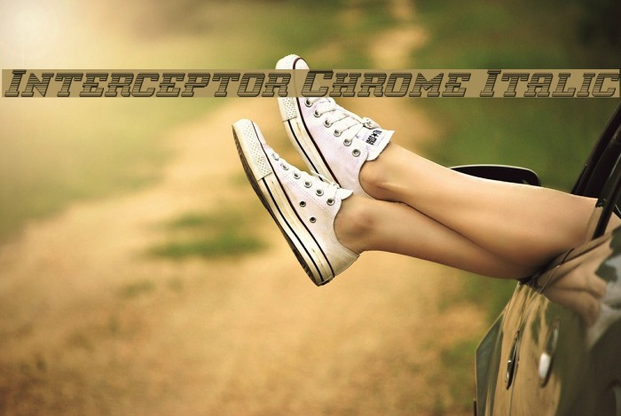 Interceptor Chrome Italic Example 2