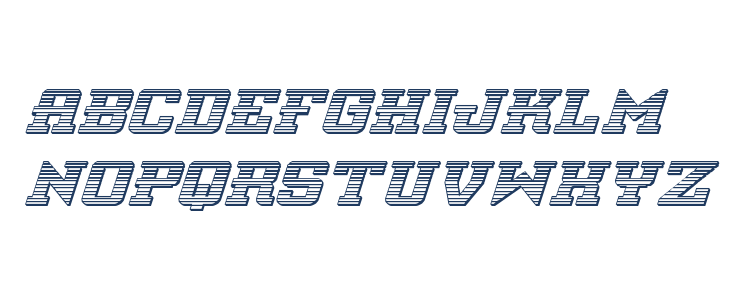 Interceptor Chrome Italic Lowercase
