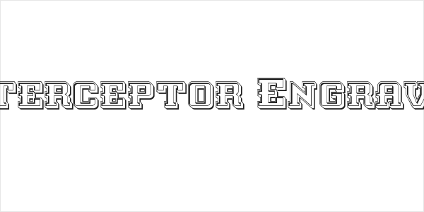 Interceptor Engraved Logo