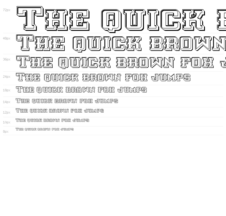 Interceptor Engraved Waterfall