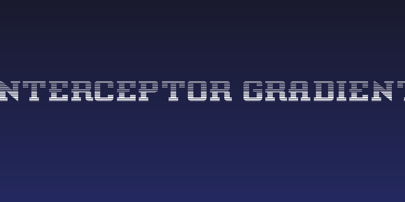 Interceptor Gradient Social Header