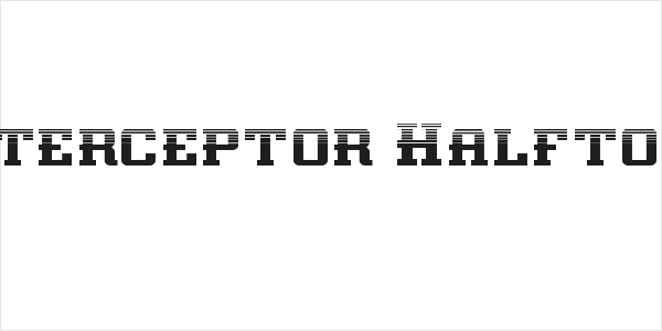Interceptor Halftone Logo