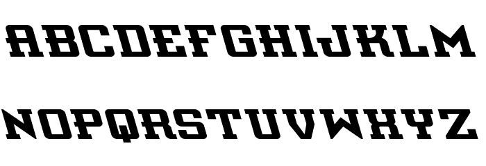 Interceptor Leftalic Font LOWERCASE