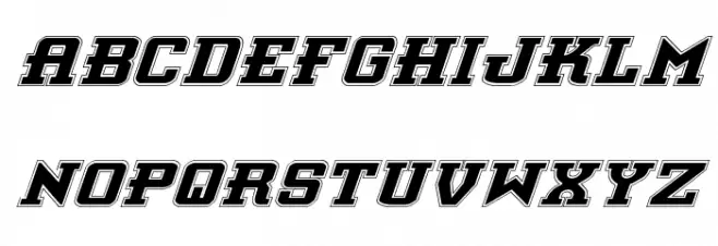 Interceptor Pro Italic Шрифта ВЕРХНИЙ