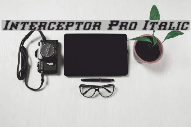 Interceptor Pro Italic Example 1