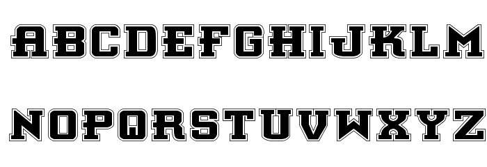 Interceptor Pro Font LOWERCASE