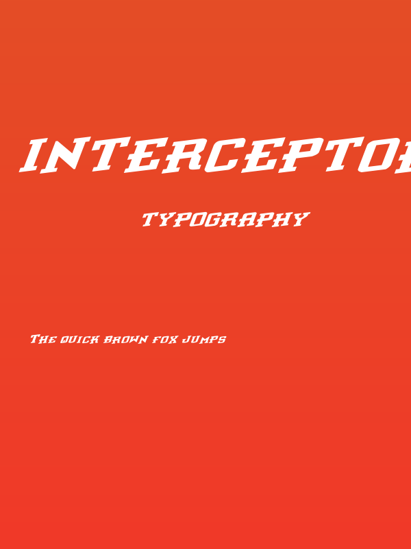 Interceptor Rotalic Poster