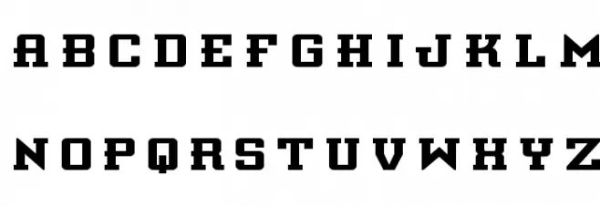 Interceptor Title Schriftart Groß