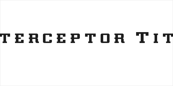 Interceptor Title Logo