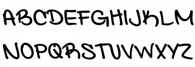 Interconnected Demo Bold Schriftart Groß
