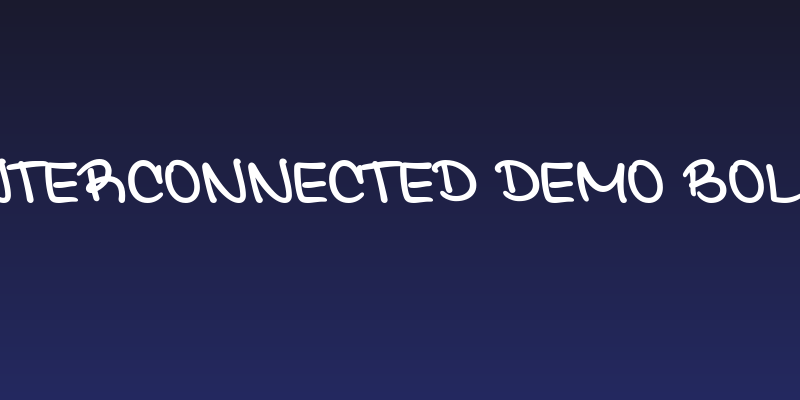 Interconnected Demo Bold Social Header