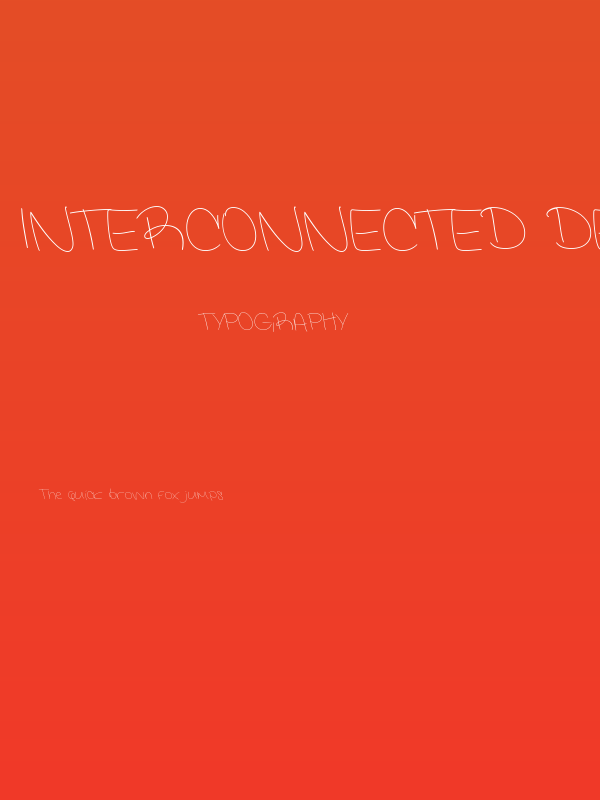 Interconnected Demo Light Poster
