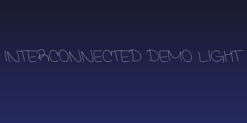 Interconnected Demo Light Social Header