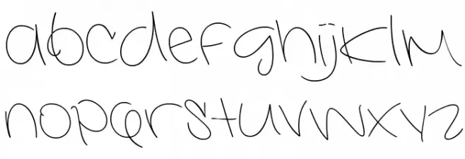 Interconnected Demo Light फ़ॉन्ट लोअरकेस