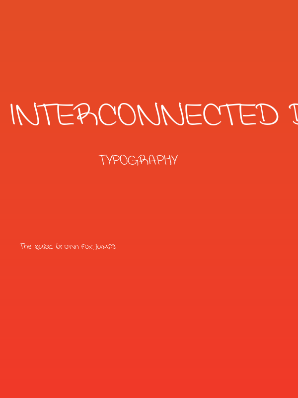 Interconnected Demo Regular Poster