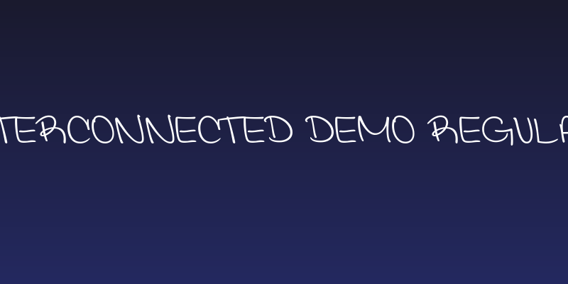 Interconnected Demo Regular Social Header
