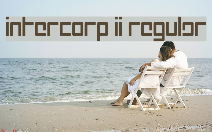 Intercorp II Regular Font examples