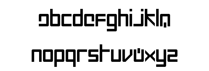 Intercorp II Regular Font LOWERCASE