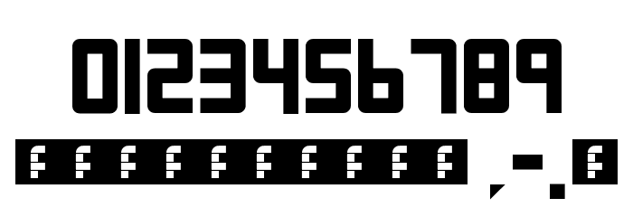 Intercorp Regular Font OTHER CHARS