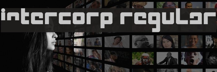 Intercorp Regular Font examples