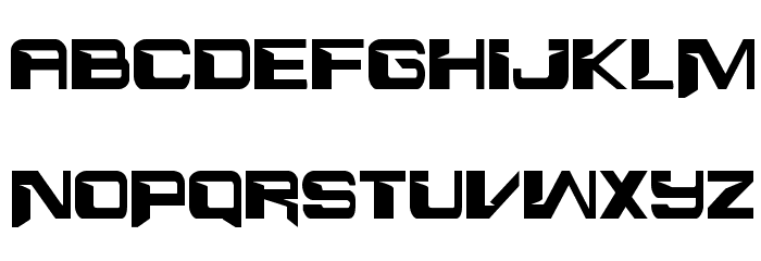 Interdiction Condensed Font LOWERCASE