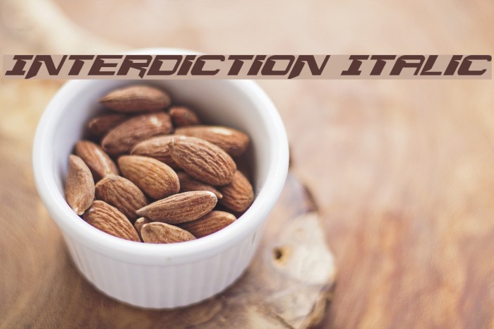 Interdiction Italic Example 3