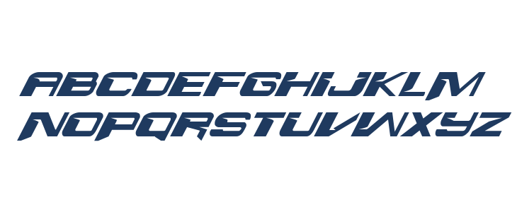 Interdiction Italic Lowercase