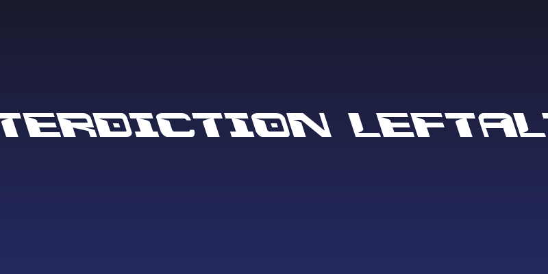 Interdiction Leftalic Social Header