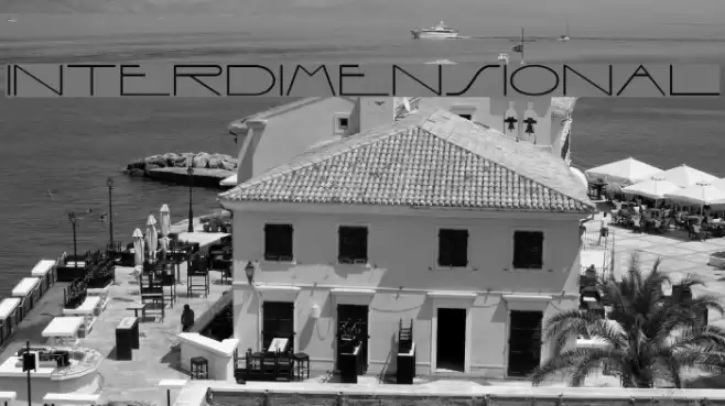 Interdimensional Font examples