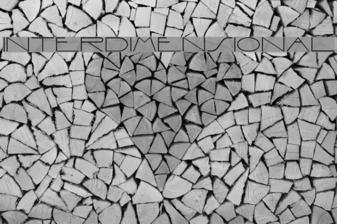 Interdimensional Font examples