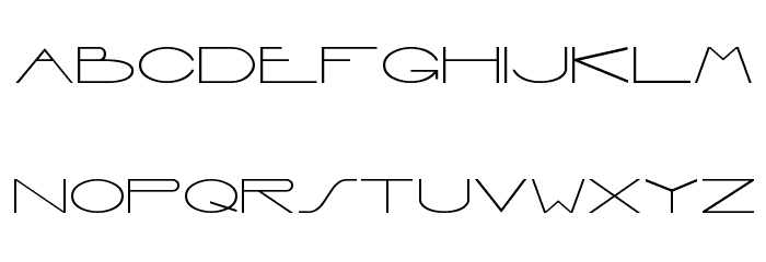 Interdimensional Font LOWERCASE