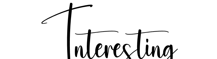 Interesting  Descarca Fonturi Gratis