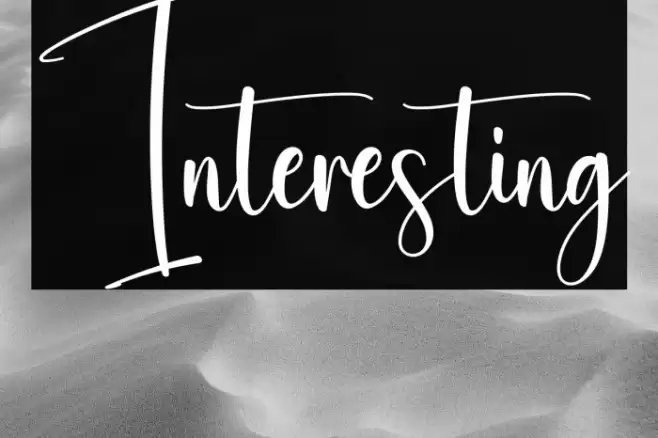 Interesting Font examples