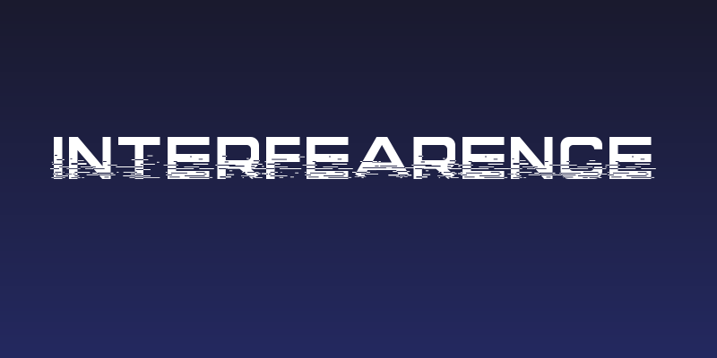 Interfearence Social Header