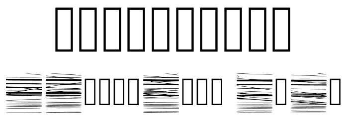 Interfer Regular Font OTHER CHARS