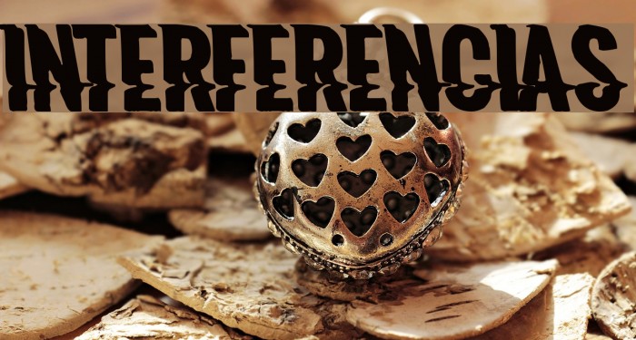 Interferencias Font examples