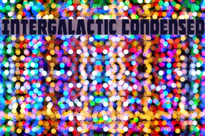 Intergalactic Condensed Example 2