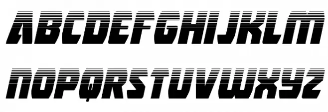 Intergalactic Halftone Italic Fonte MINÚSCULAS