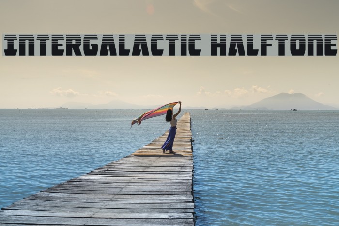 Intergalactic Halftone Example 1