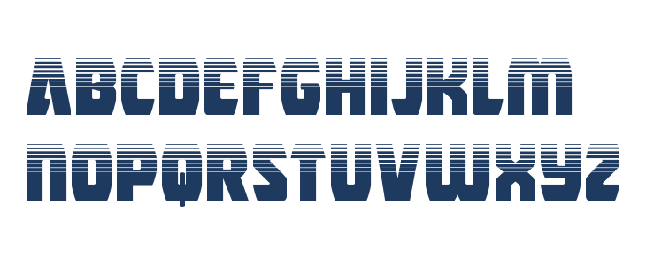 Intergalactic Halftone Lowercase