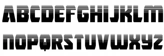 Intergalactic Halftone Fonte MINÚSCULAS