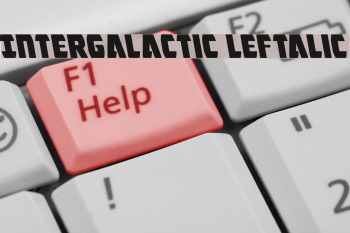 Intergalactic Leftalic Example 2