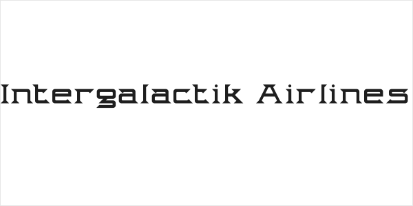 Intergalactik Airlines Logo