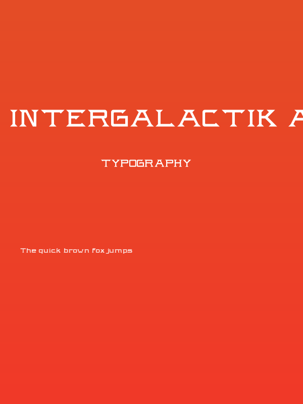 Intergalactik Airlines Poster