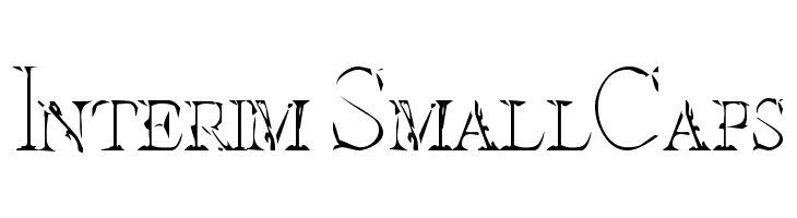 Interim SmallCaps Font