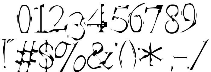 Interim SmallCaps Font OTHER CHARS